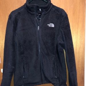 Black Fuzzy NorthFace.